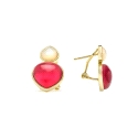 PENDIENTES BARAFE PLATA LUXENTER