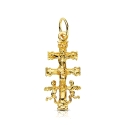 CRUZ ORO CARAVACA 24X12MM                                                                           