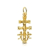 CRUZ ORO CARAVACA 24X12MM
