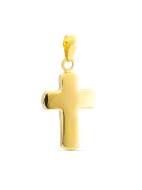 CRUZ ORO LISA 17X12 MM                                                                              