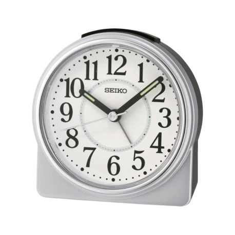 DESPERTADOR SEIKO ANALOGICO GRIS                                                                    
