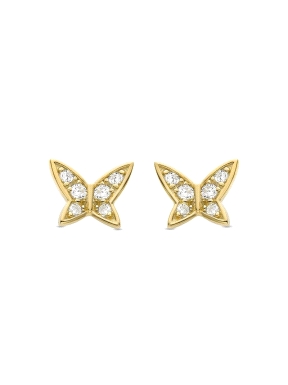 PENDIENTES MARIPOSA PLATA LUXENTER                                                                  