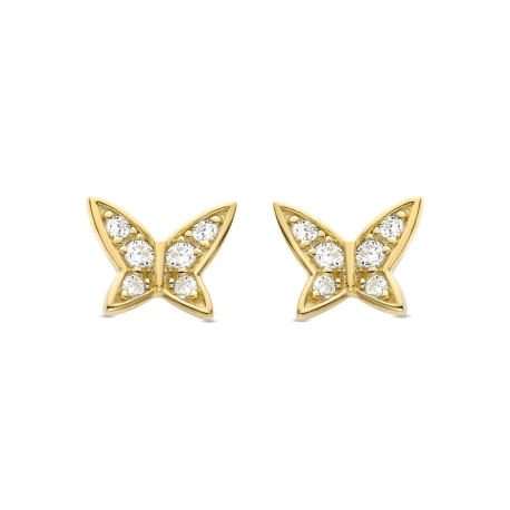 PENDIENTES MARIPOSA PLATA LUXENTER                                                                  
