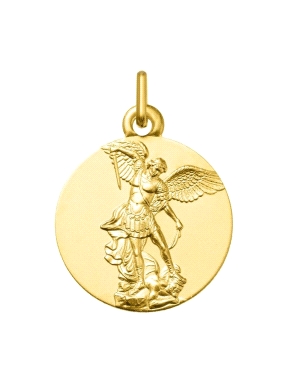 MEDALLA ORO SAN MIGUEL18 MM                                                                         