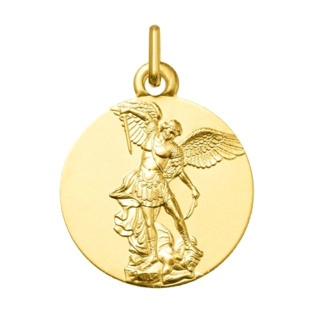 MEDALLA ORO SAN MIGUEL18 MM                                                                         