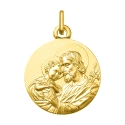 MEDALLA ORO SAN JOSE 18 MM                                                                          