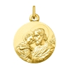 MEDALLA ORO SAN JOSE 18 MM                                                                          