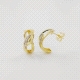 PENDIENTES ORO Y CIRCONITAS                                                                         