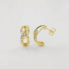 PENDIENTES ORO Y CIRCONITAS                                                                         