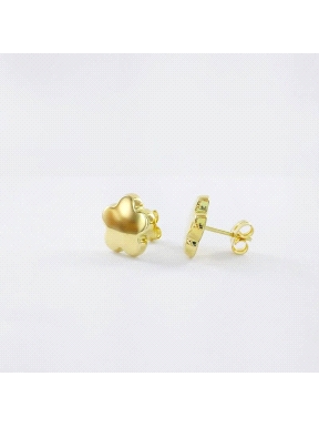 PENDIENTES ORO FLOR LISA                                                                            