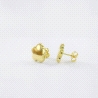 PENDIENTES ORO FLOR LISA
