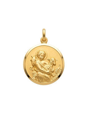 MEDALLA ORO SAN JUAN 20 MM                                                                          