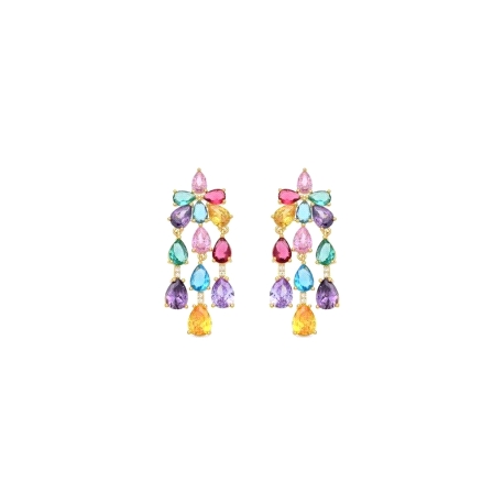 PENDIENTES LINRO CHAPADOS LUXENTER                                                                  
