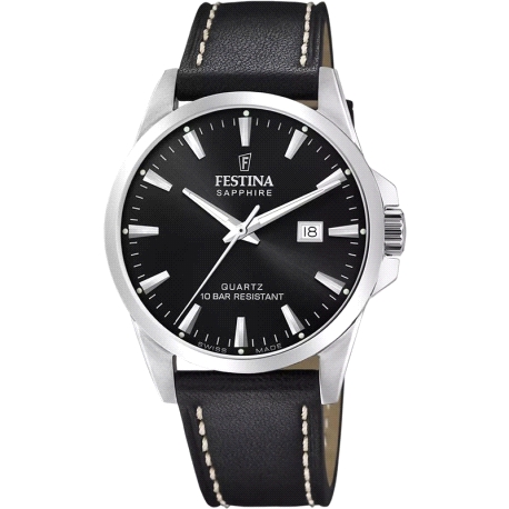 FESTINA SWISS CAB.ACE.ESF.NEGRO.                                                                    