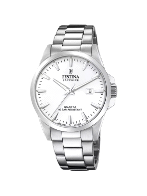 FESTINA SWISS MADE CLASSICS PLATA                                                                   