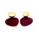 PENDIENTES MUXIA CORNALINA DURAN EXQUSE                                                             