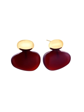 PENDIENTES MUXIA CORNALINA DURAN EXQUSE                                                             