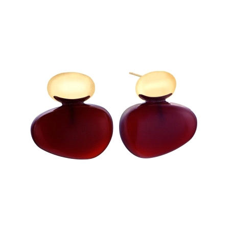 PENDIENTES MUXIA CORNALINA DURAN EXQUSE                                                             