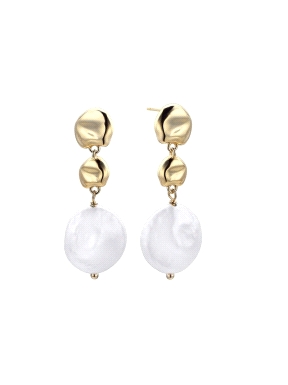 PENDIENTES COCO PERLA DURAN EXQUSE                                                                  