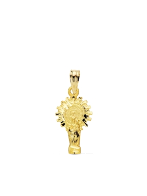 MEDALLA ORO VIRGEN DEL PILAR 20X10                                                                  