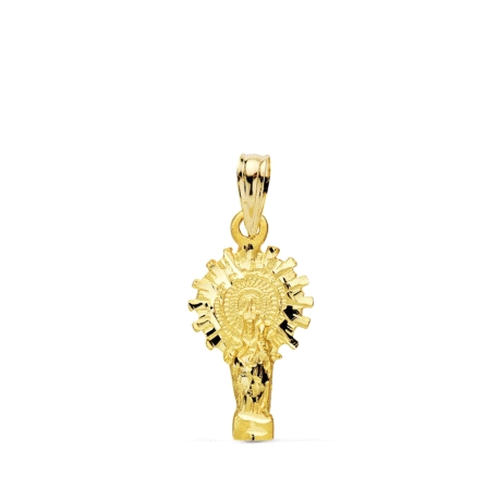 MEDALLA ORO VIRGEN DEL PILAR 20X10                                                                  