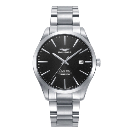 RELOJ ACERO BRAZALETE SANDOZ                                                                        