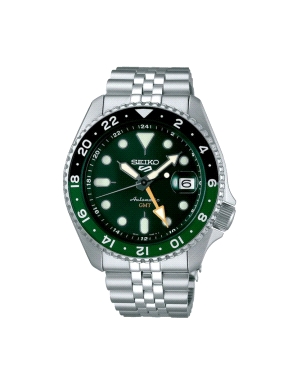 SEIKO 5 SPORTS GMT NEGRO Y VERDE                                                                    