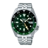 SEIKO 5 SPORTS GMT NEGRO Y VERDE                                                                    