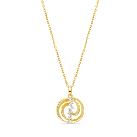 COLLAR FLABE PLATA LUXENTER                                                                         