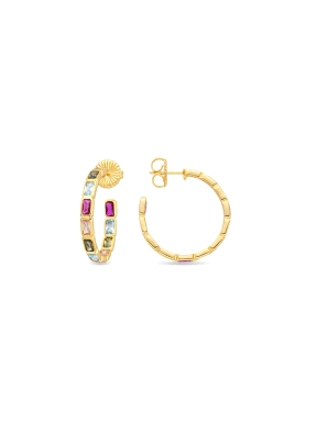 PENDIENTES RUZSIM PLATA LUXENTER                                                                    