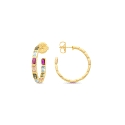 PENDIENTES RUZSIM PLATA LUXENTER                                                                    