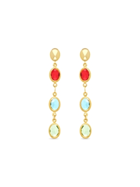 PENDIENTES TOEBE PLATA LUXENTER                                                                     