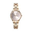 RELOJ ACERO BRAZALETE IP DORADO SRA