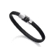 PULSERA ACERO BICOLOR IP NEGRO VICEROY                                