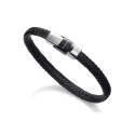 PULSERA ACERO BICOLOR IP NEGRO VICEROY