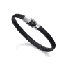PULSERA ACERO BICOLOR IP NEGRO VICEROY                                