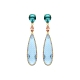 PENDIENTES RAZIH PLATA LUXENTER                                       