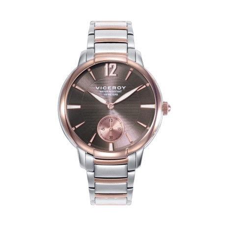 RELOJ ACERO IP ROSA BRAZALETE VICEROY                                 