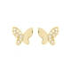 PENDIENTES MARIPOSA PLATA LUXENTER                                    