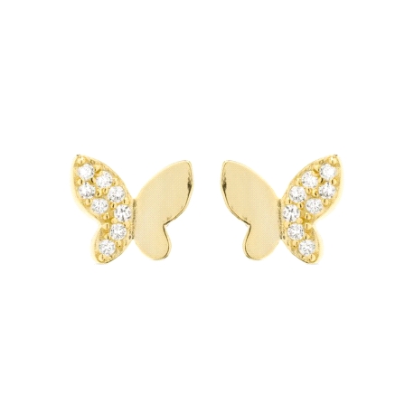 PENDIENTES MARIPOSA PLATA LUXENTER                                    