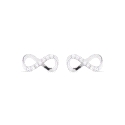 PENDIENTES INFINITY PLATA LUXENTER