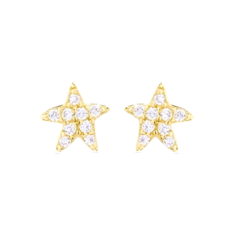 PENDIENTES ESTRELLA PLATA LUXENTER                                    